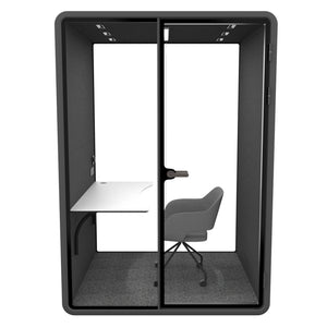 PREMIUM BOOTH - WORK   (1 Person)  Includes desk.  (Office chair not included)  From $10,950.00