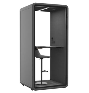 PREMIUM BOOTH - PHONE Includes "L" shelf.  (Stool not included.)  From $7,600.00